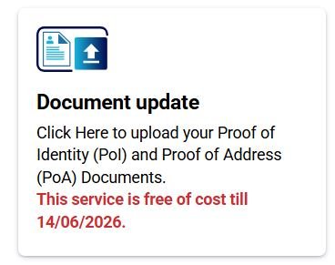 Aadhar Card Document Update last date 2026