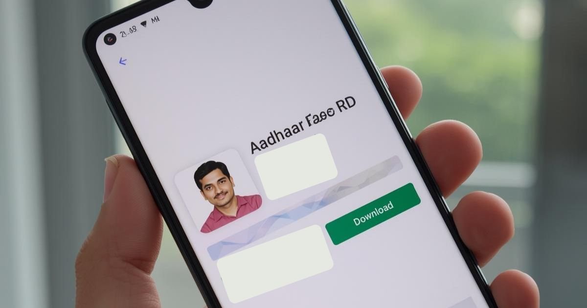 Aadhaar face RD apk download